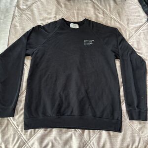 Starbucks Reserve Roastery: New York Black Graphic Pullover Sweatshirt Large NYC